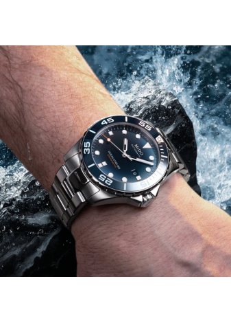 Mido Oceanstar 200c quadrante blu 42.5 M026.608.11.041.01