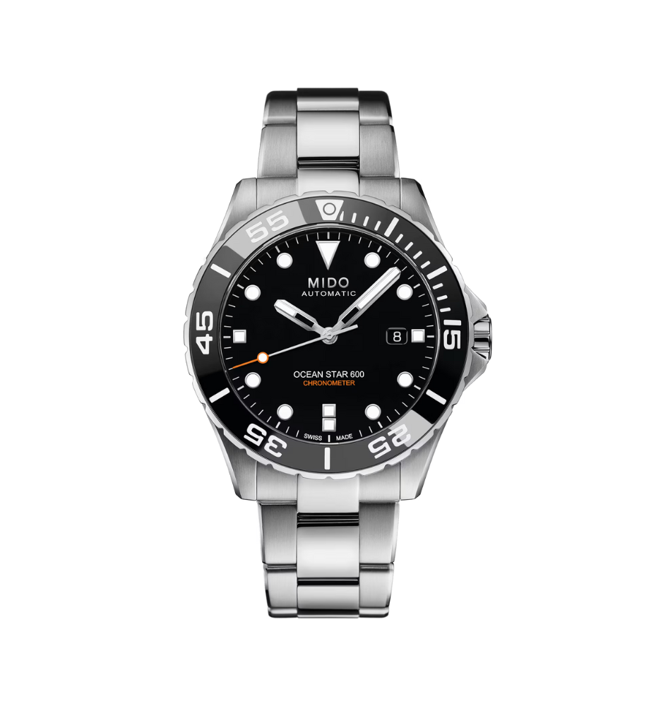Mido Ocean Star 200C Titanium Quadrante nero 43.5 M026.608.11.051.00