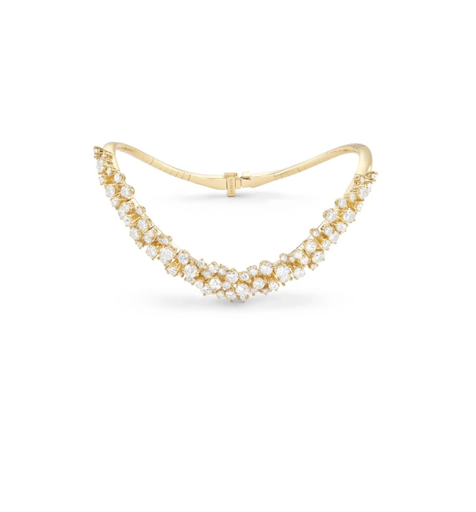 Bracciale Mimosa in oro giallo e diamanti