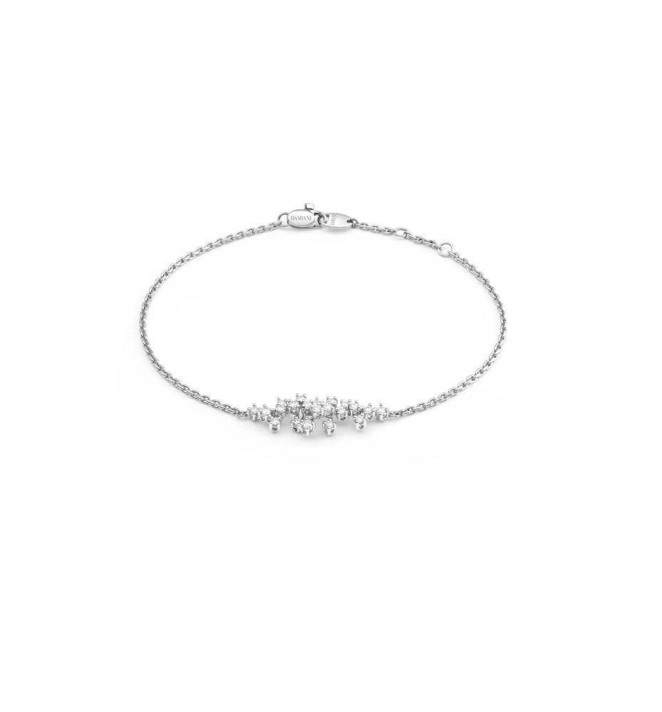 Bracciale Mimosa in oro bianco con diamanti 20104950