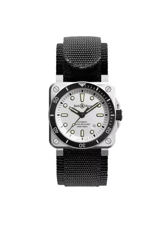 BR-03 Diver White Steel BR03A-D-WH-ST/SRB
