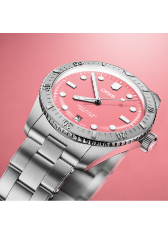 Oris Divers Sixty Five Cotton Candy 38 01 733 7771 4058-07 8 19 18