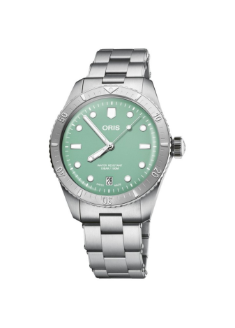 Oris Divers Sixty Five Cotton Candy 38 mm verde 01 733 7771 4057-07 8