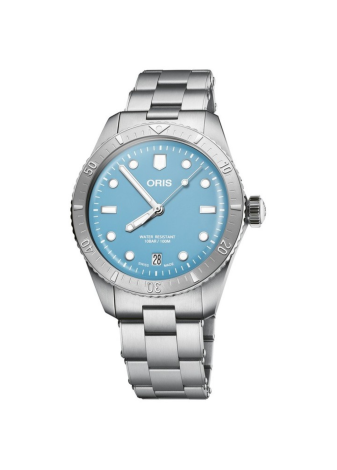 Oris Divers Sixty Five Cotton Candy 38 mm blu 01 733 7771 4055-07 8 19