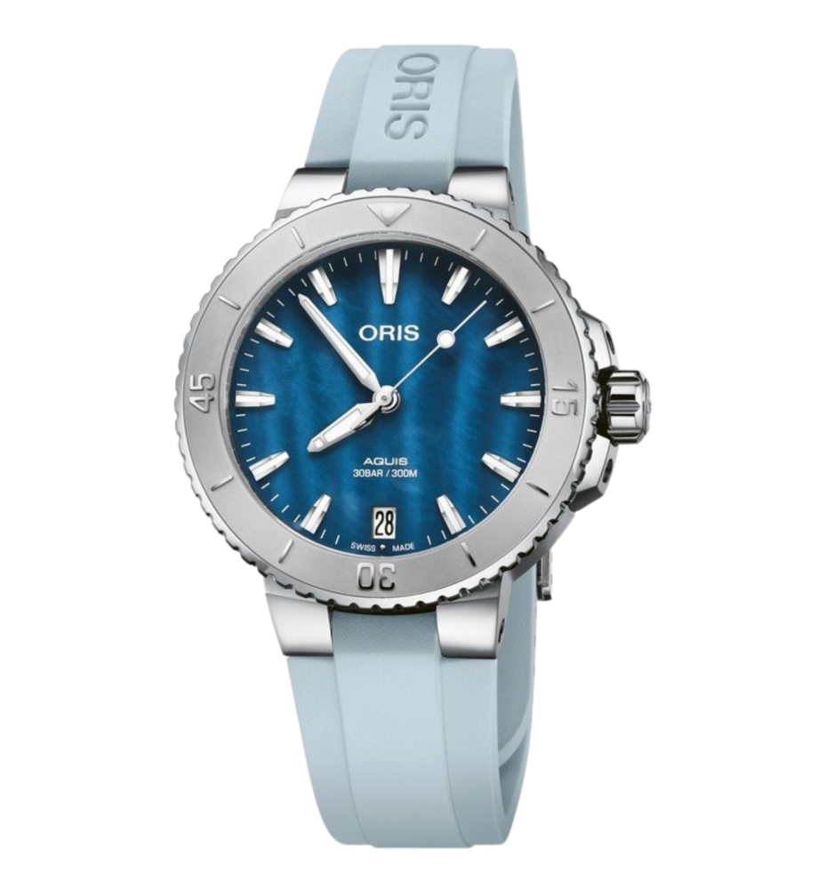 Oris Aquis Date 36,50 mm blu 01 733 7770 4155-07 4 18 65FC