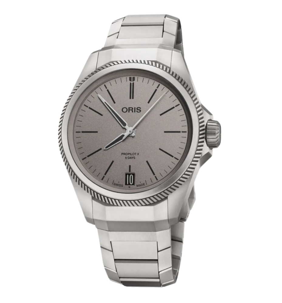 Oris Propilot X Calibre 400 39 mm Titanio 400 7778 7153-07 7 20 01 TLC