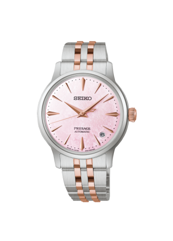 Orologio Seiko PRESAGE Cocktail Automatico 3 sfere data 34 SRPM06J1