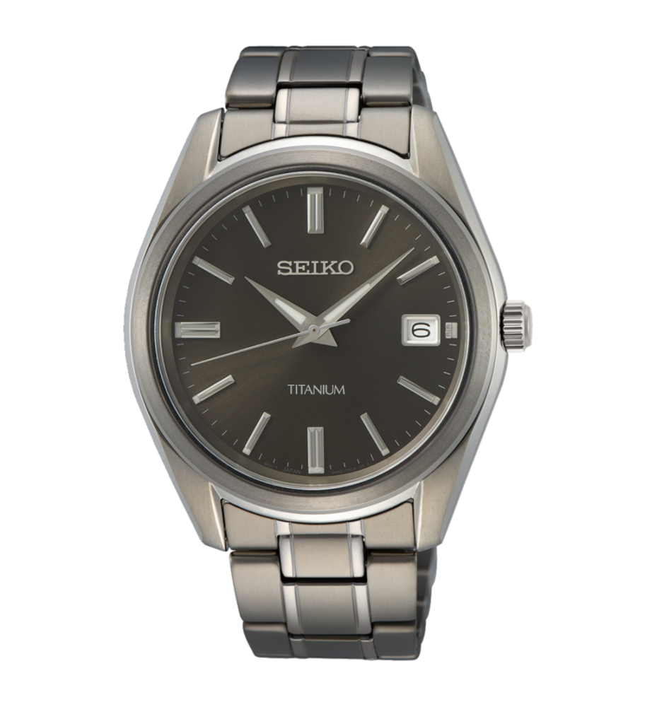 Orologio Seiko CLASSIC Quarzo 3 sfere data 40 SUR375P1
