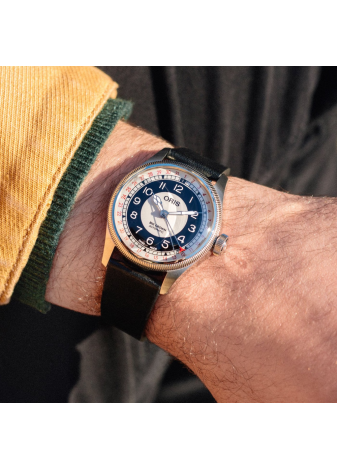 Oris Big Crown Pointer Date Bullseye 38 01 754 7779 4061-07 5 19 25