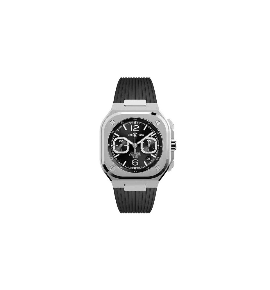 BR-05 Chrono Black Steel BR05C-BLC-ST/SRB BR-05 Chrono Black Steel BR05C-BLC-ST/SRB