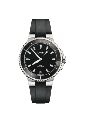 Oris Aquis Date Diamonds 36.50 01 733 7792 4194-07 4 19 64FC