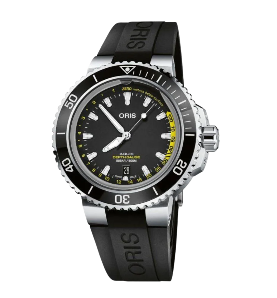 Oris Aquis Depth Gauge 45.80 01 733 7755 4154-Set RS