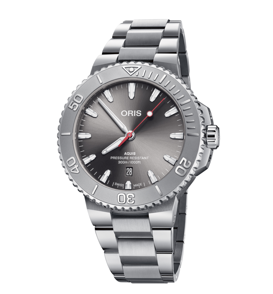 Oris Aquis Date Relief 43.50 01 733 7789 4153-07 8 23 04PEB