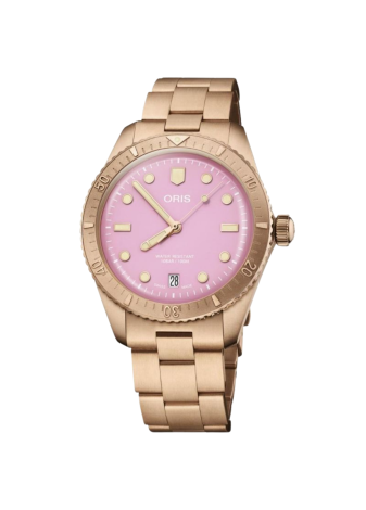 Oris Divers Sixty‑Five Cotton Candy 38 01 733 7771 3158-07 8 19 15