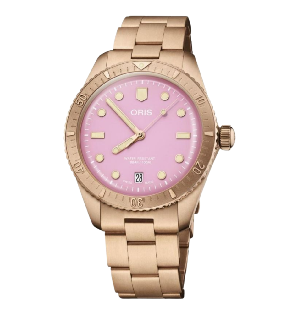 Oris Divers Sixty‑Five Cotton Candy 38 01 733 7771 3158-07 8 19 15
