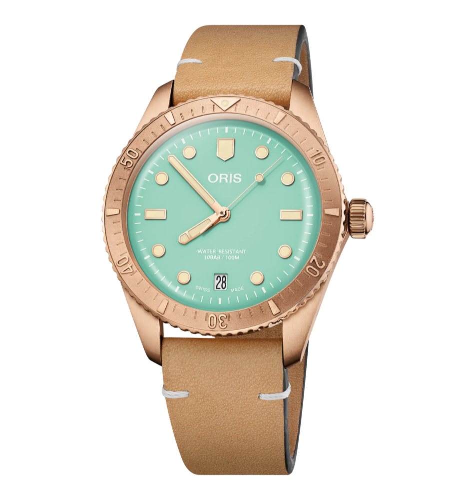 Oris Divers Sixty‑Five Cotton Candy 38 01 733 7771 3157-07 5 19 04BR