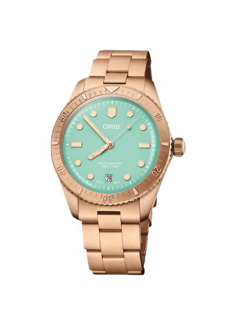 Oris Divers Sixty‑Five Cotton Candy 38 01 733 7771 3157-07 8 19 15