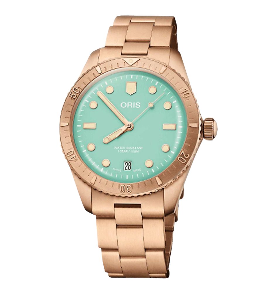 Oris Divers Sixty‑Five Cotton Candy 38 01 733 7771 3157-07 8 19 15