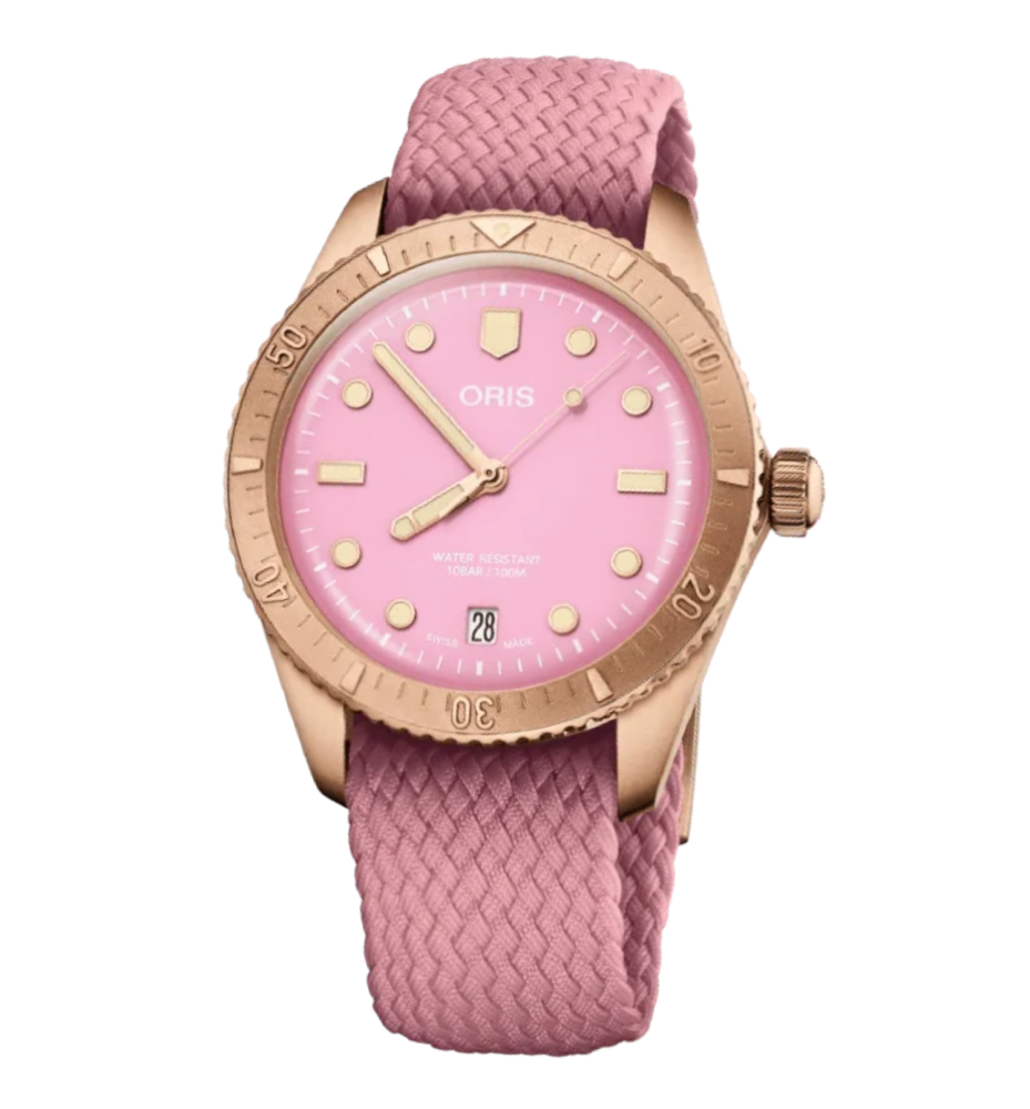 Oris Divers Sixty‑Five Cotton Candy 38 01 733 7771 3158-07 3 19 04BRS
