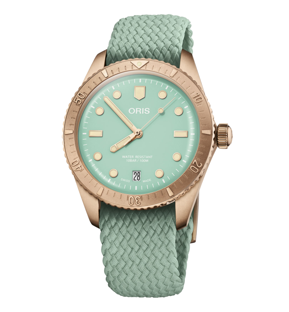 Oris Divers Sixty‑Five Cotton Candy 38 01 733 7771 3157-07 3 19 03BRS
