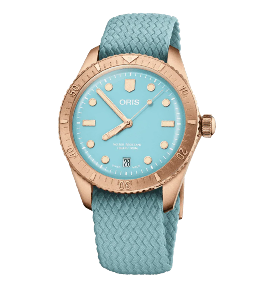 Oris Divers Sixty‑Five Cotton Candy 38 01 733 7771 3155-07 3 19 02BRS