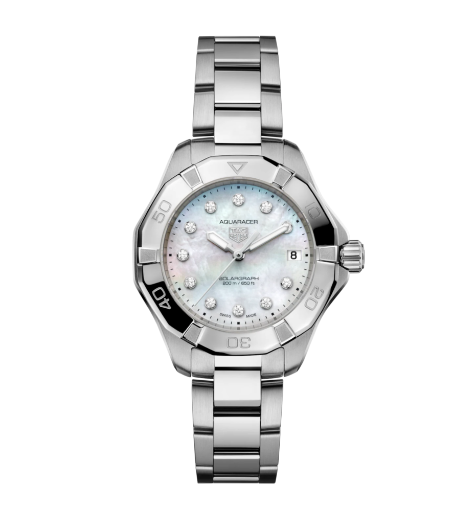 TAG HEUER AQUARACER PROFESSIONAL 200 SOLARGRAPH 34 WBP1313.BA0005