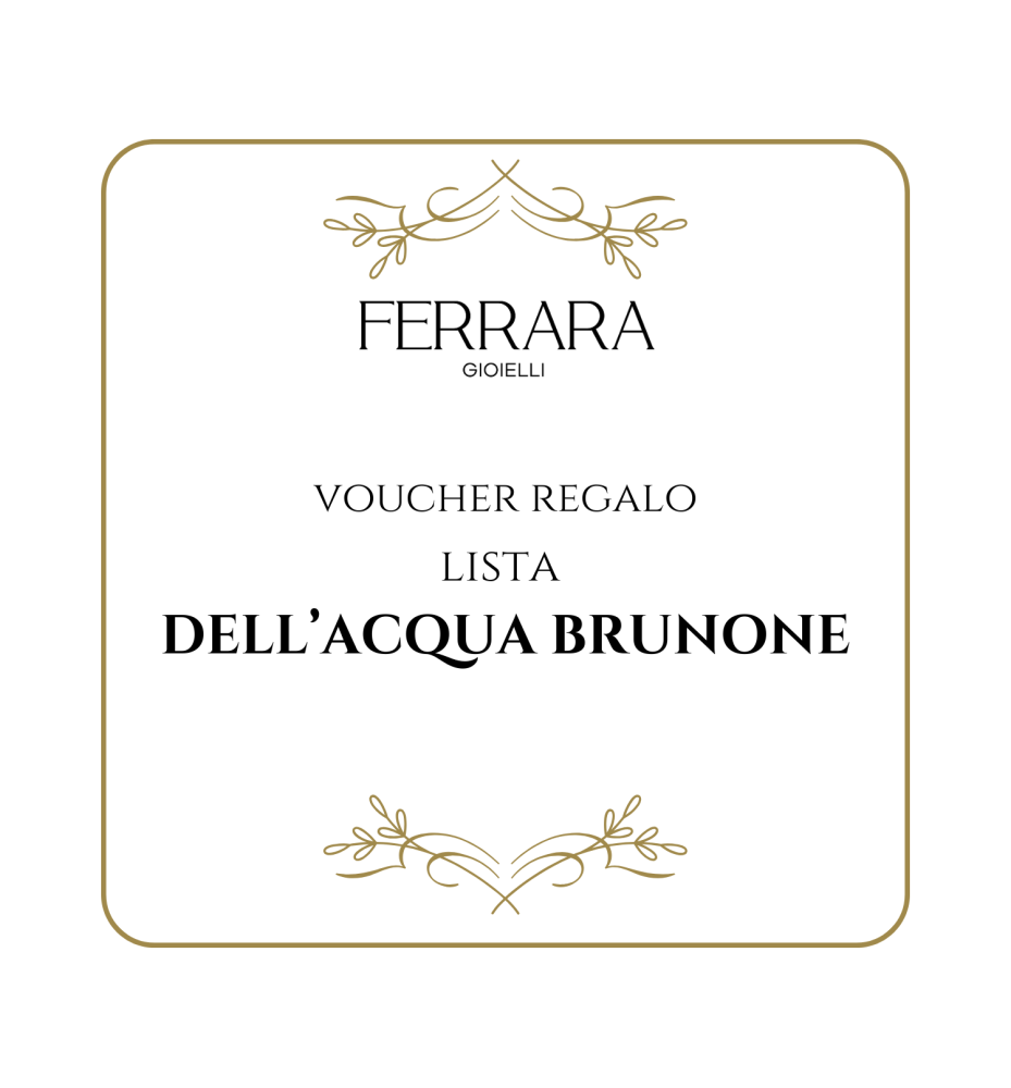 Lista Dell'Acqua Brunone - voucher 150€