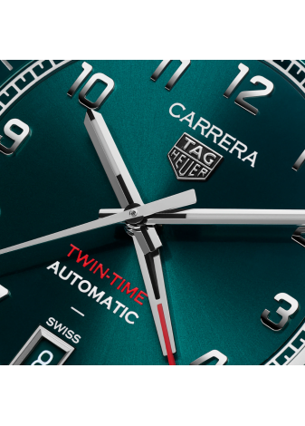 TAG Heuer Carrera Date Twin-Time 41 WDA2114.BA0043