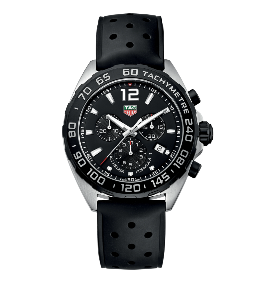 Tag Heuer Formula 1 Chronograph Quarzo 43 mm nero CAZ1010FT8024